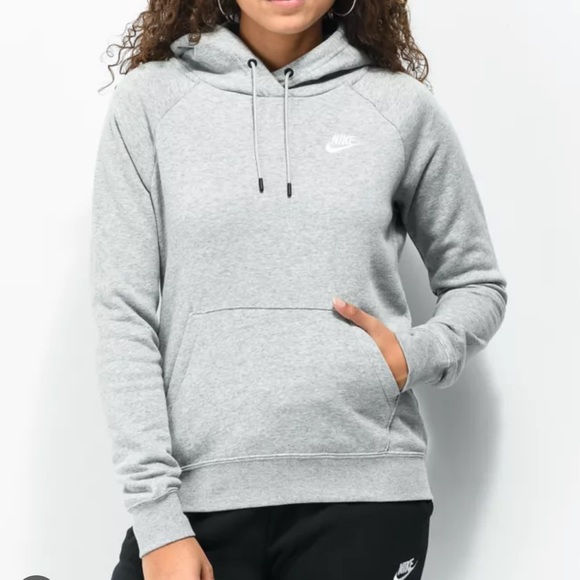 Nike Sweaters - Nike grey hoodie